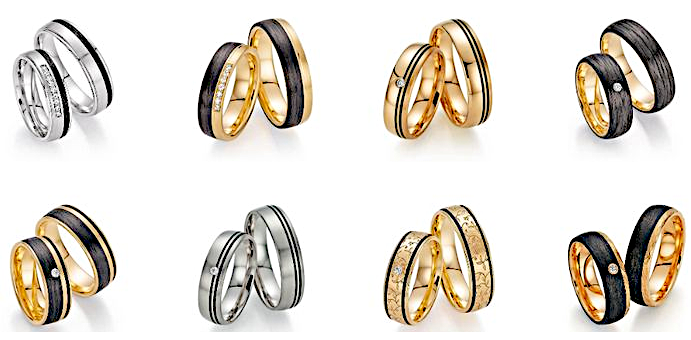 Carbon mit Gold